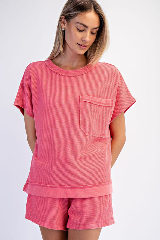 Sunset Honeycomb Top