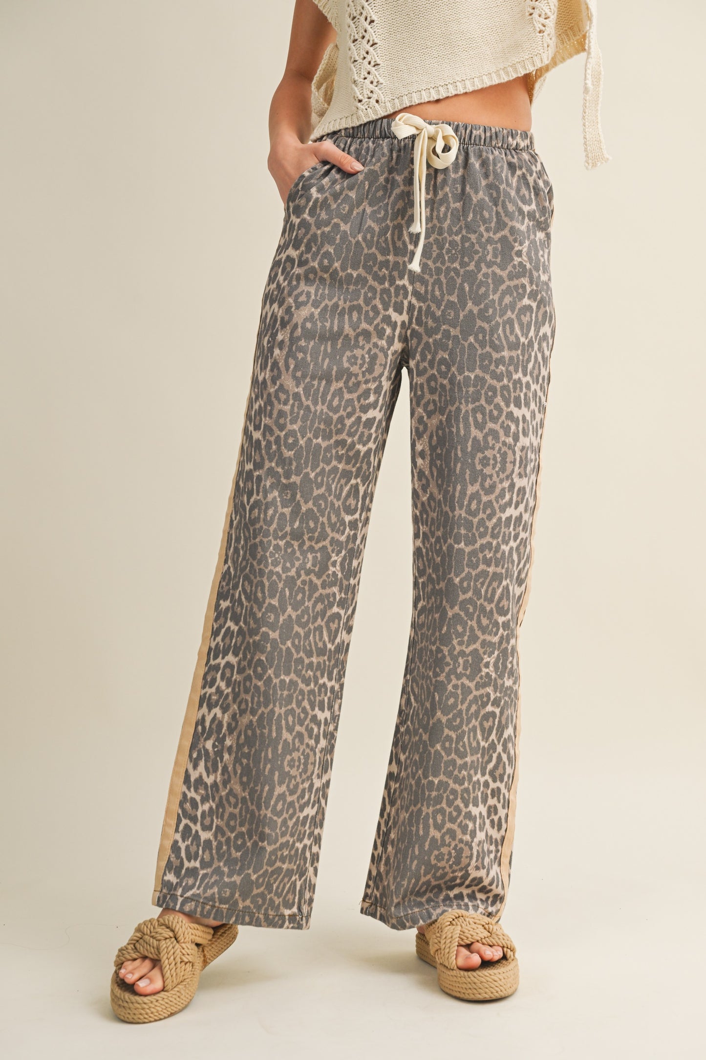 Boardwalk Leopard Track Pants