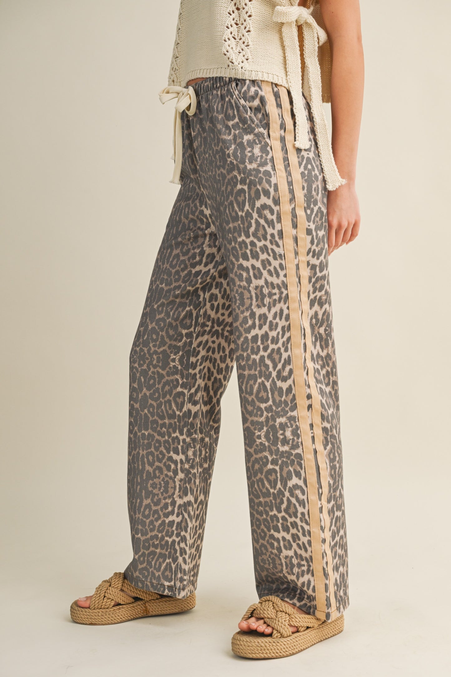 Boardwalk Leopard Track Pants