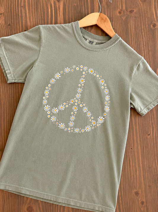 Daisy Days Peace Tee