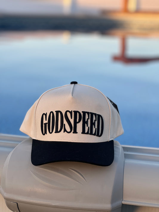 GODSPEED Two-Tone Embroidered Trucker Hat