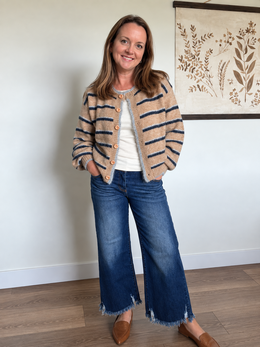 The Sutton Stripe Cardigan