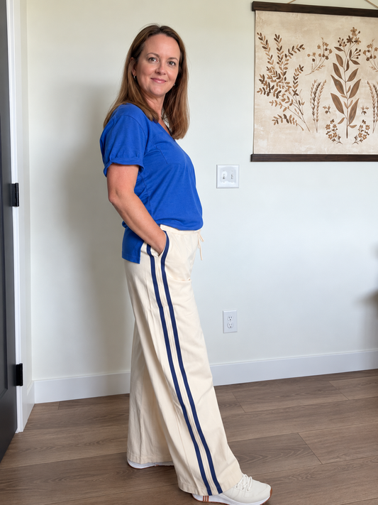 Varsity Stripe Track Pants