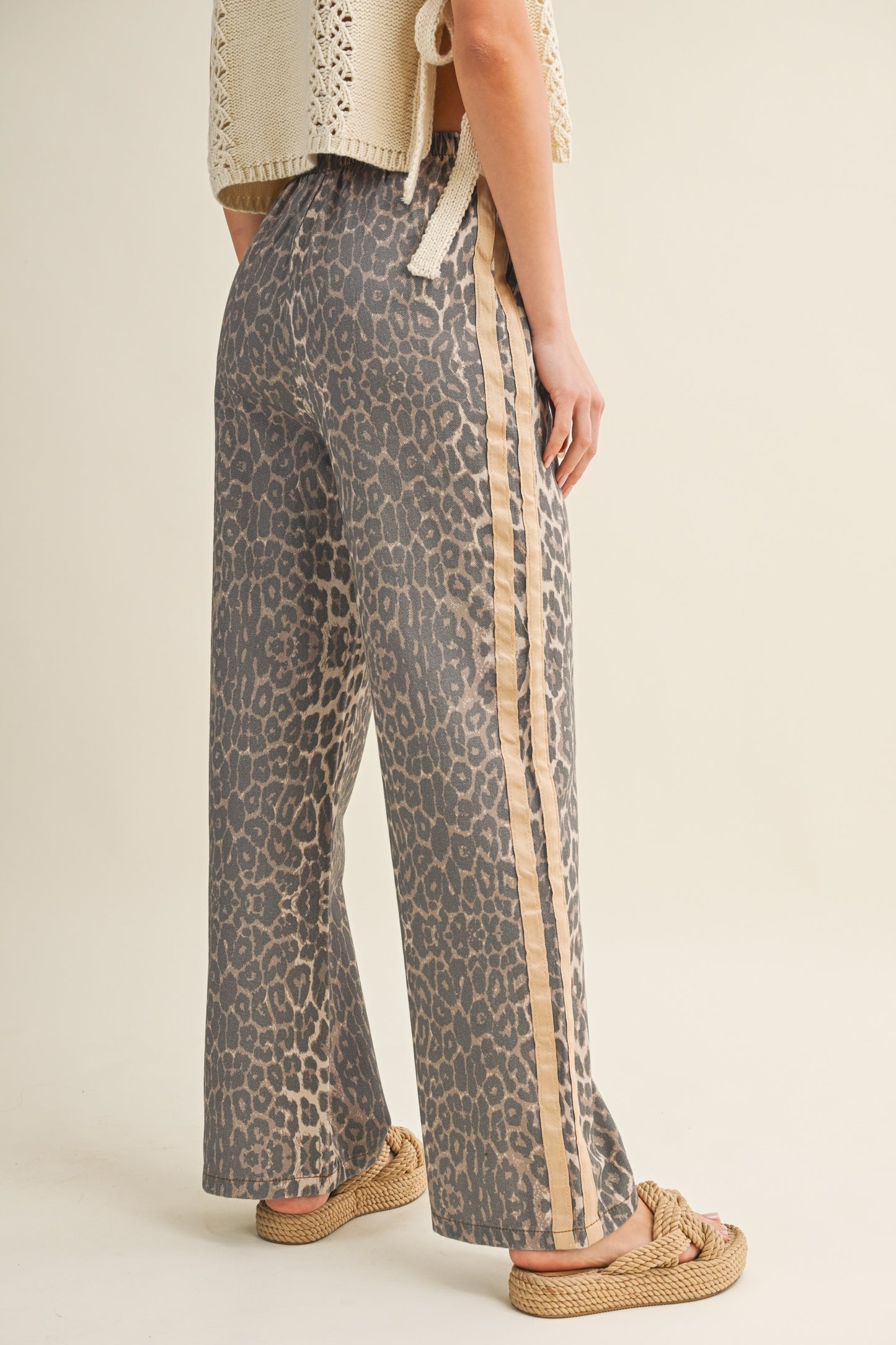 Boardwalk Leopard Track Pants