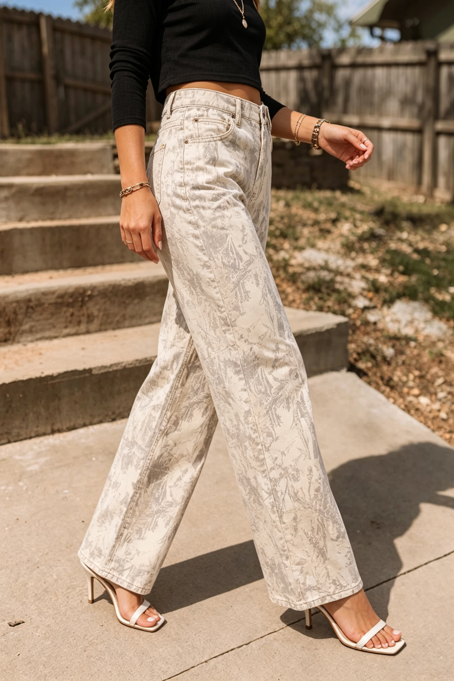 Woodland Straight Leg Jeans